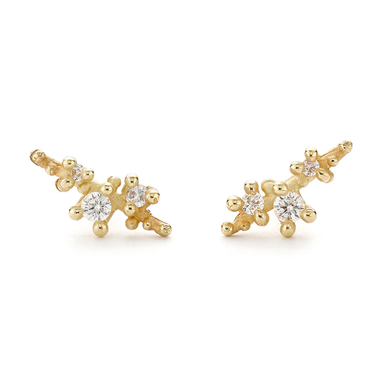 Diamond Encrusted Studs, Ruth Tomlinson, tomfoolery