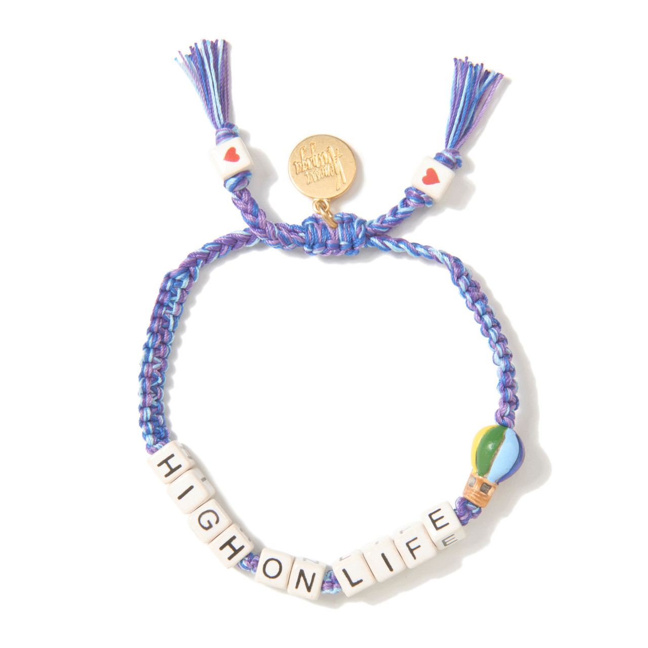 High On Life Ceramic Drawstring Bracelet, Venessa Arizaga, tomfoolery