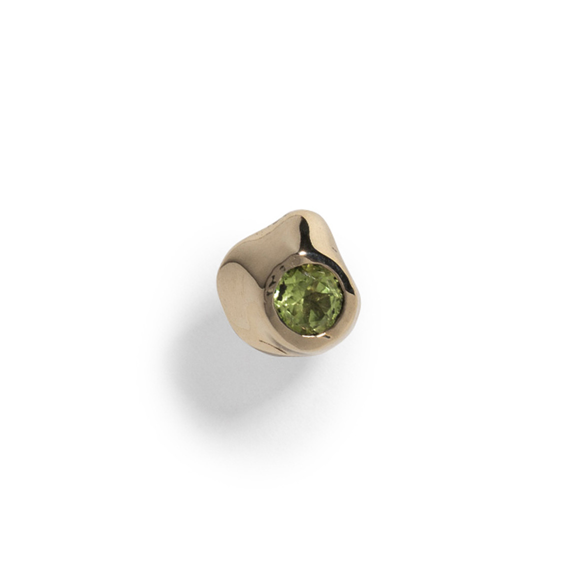 Gold & Peridot Kira Stud, FARIS, tomfoolery