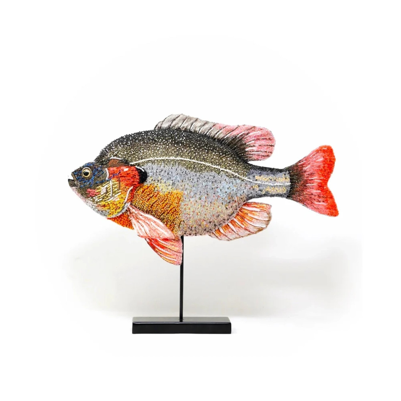 Sunfish Beaded Art Object, Trovelore, Tomfoolery London