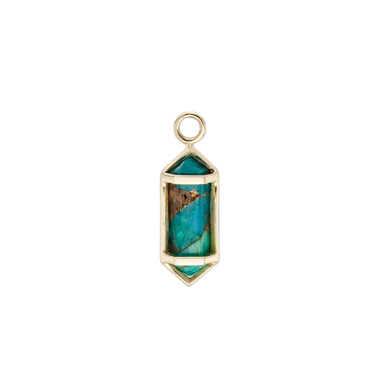 Small OJO Gemstone Ornament Charm, metier by tomfoolery