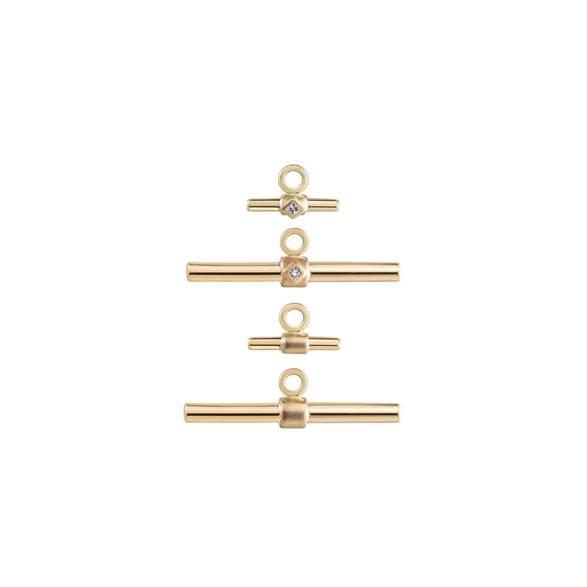 Gold T Bar Charm, metier by tomfoolery