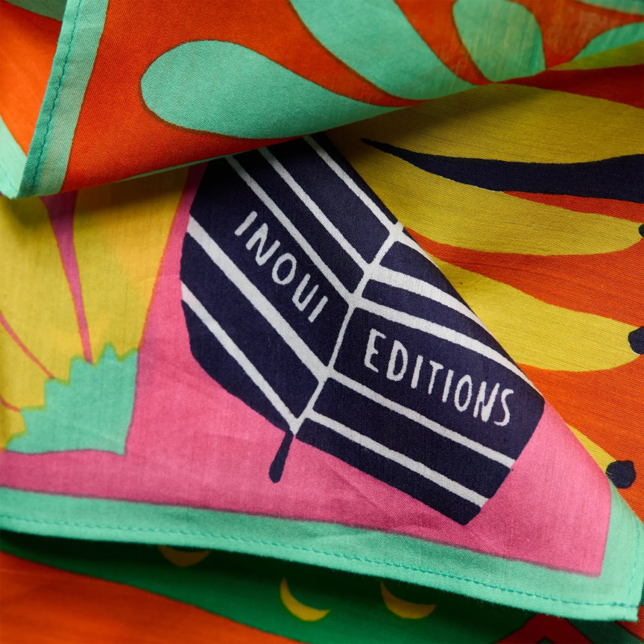 Square Mangrove Scarf, Inoui Editions, tomfoolery