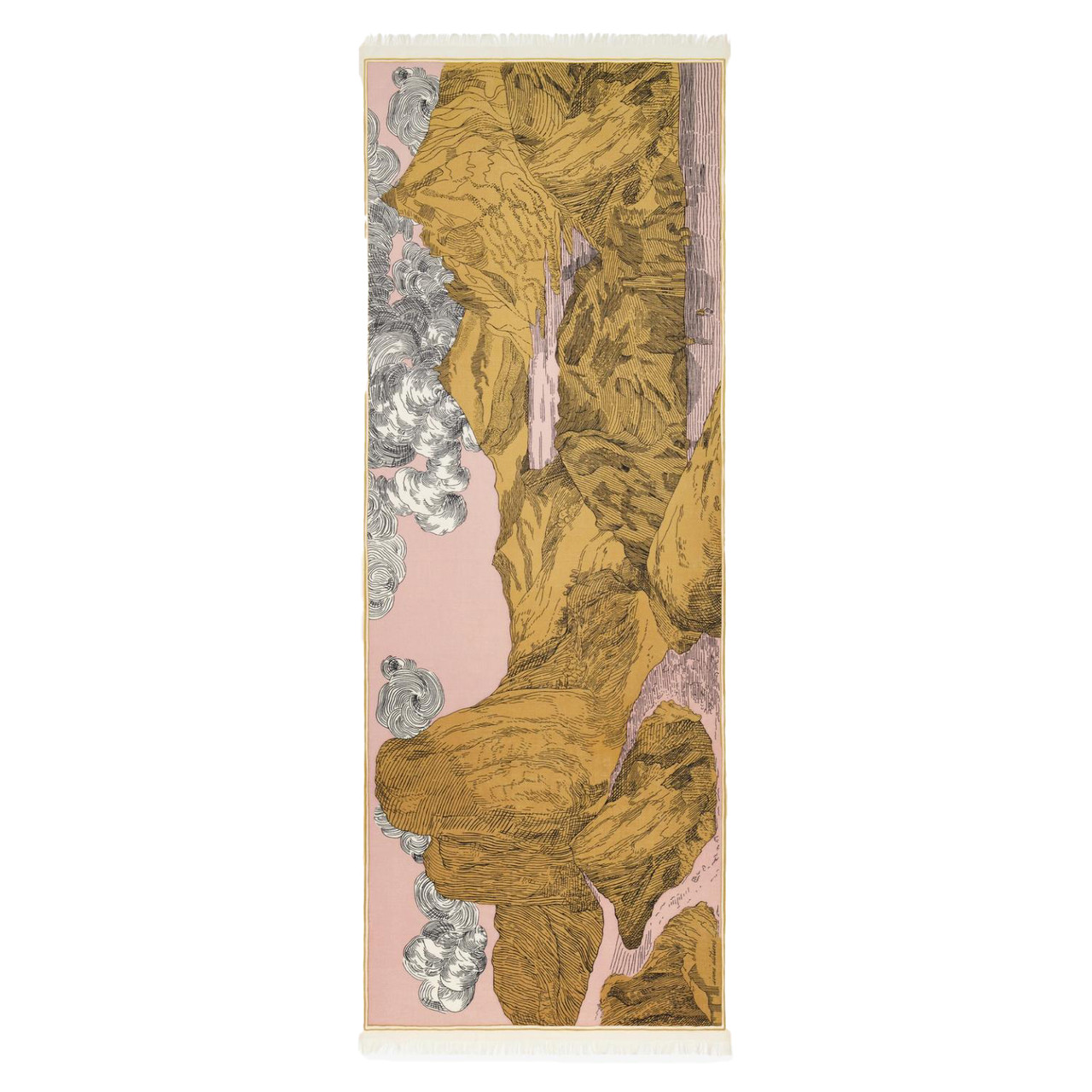 Montana 70 Printed Scarf Nude - Tomfoolery London