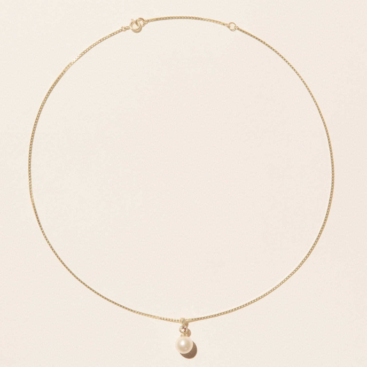 Martha N°1 Pearl & Diamond Necklace, Pascale Monvoisin, tomfoolery