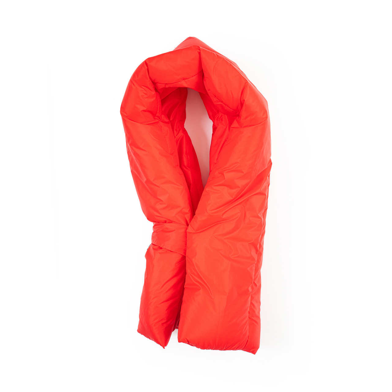 Wide Padded Scarf Red - Tomfoolery London