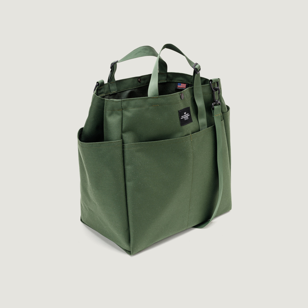 Carry-All Beach Bag in Olive - Tomfoolery London