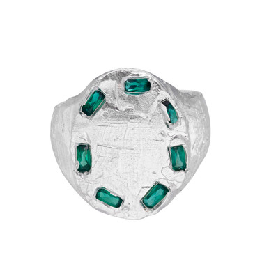 Ruby Facet Ingot Necklace - Tomfoolery London