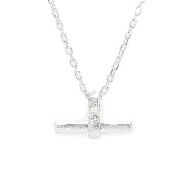 Ruby Facet Ingot Necklace - Tomfoolery London