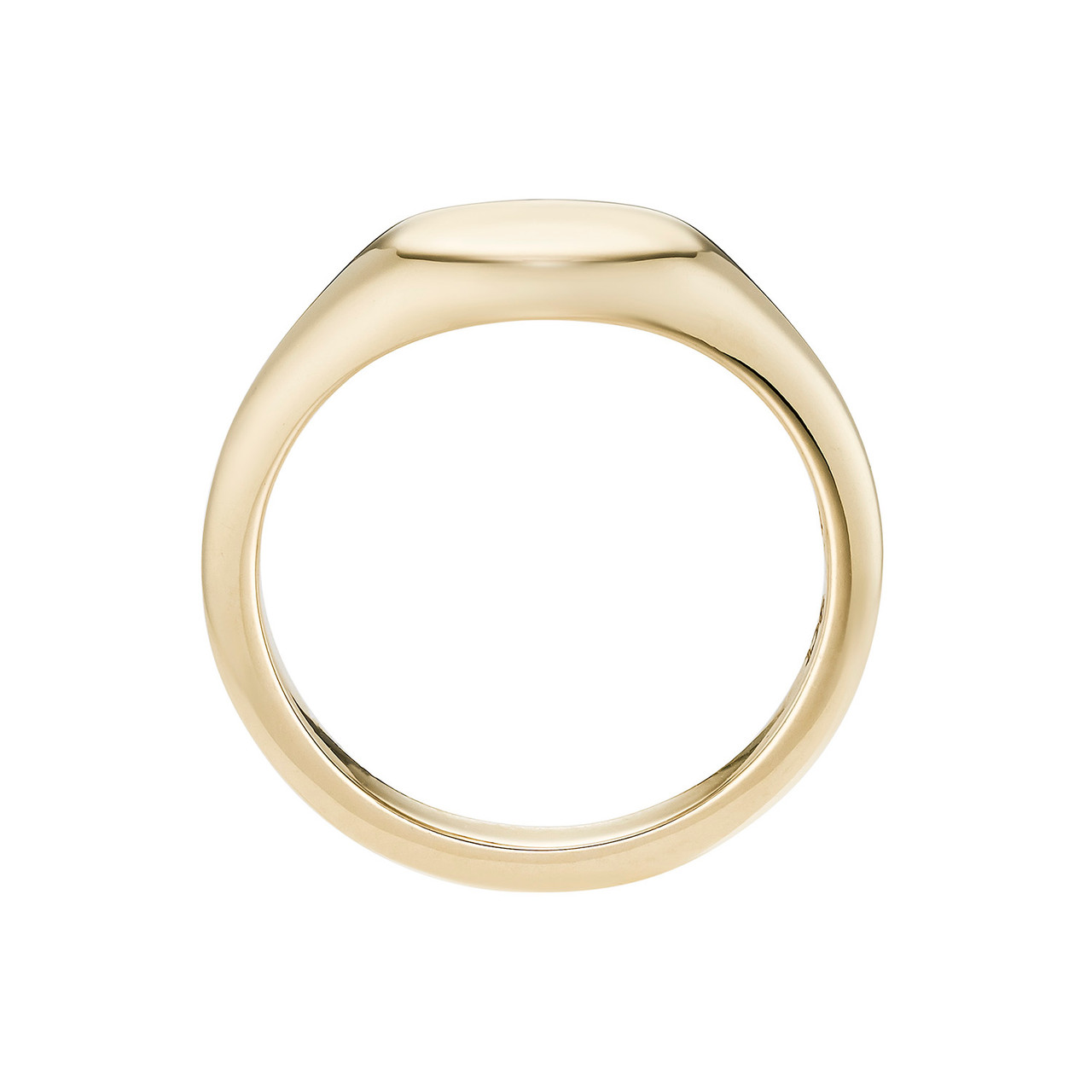 Mini Oval Signet Ring - Tomfoolery London