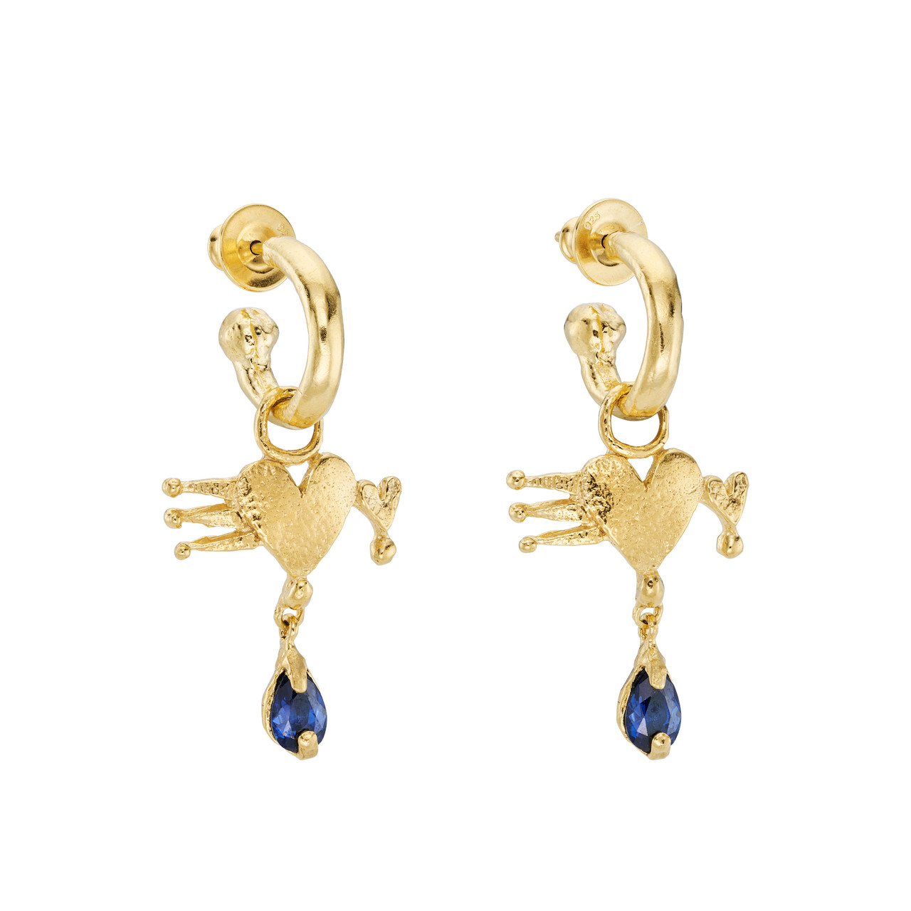 The Léon Heart Hoops - Tomfoolery London