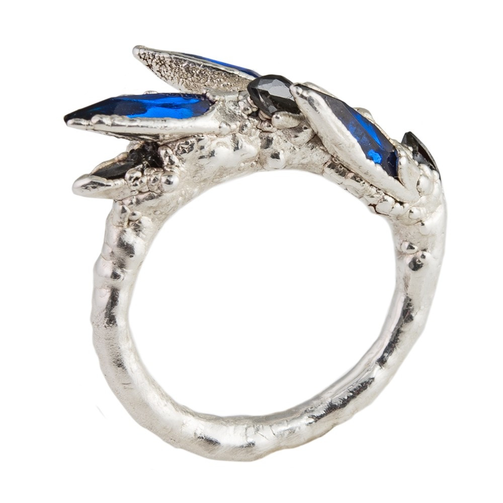 Maud Traon, Spiky Silver Ring, Tomfoolery