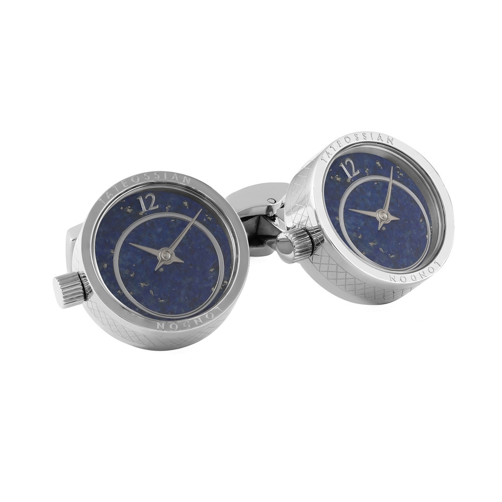 Tateossian, Lapis Lazuli Prezioso Watch Cufflinks, Tomfoolery