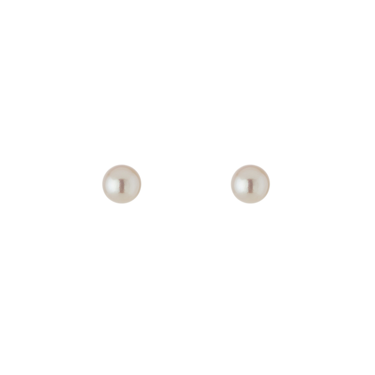 tf Pearls, 9ct Yellow Gold Pearl Studs, Tomfoolery