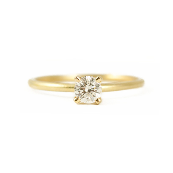 Tomfoolery; 18ct Gold and Diamond Ring, Shimara Carlow