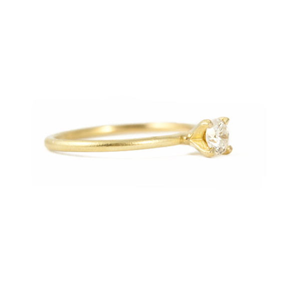 Tomfoolery; 18ct Gold and Diamond Ring, Shimara Carlow