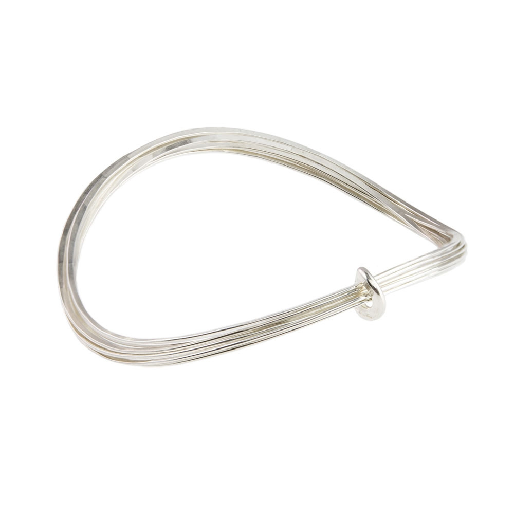 tomfoolery, Latham and Neve, Total Honesty Bangle In Silver