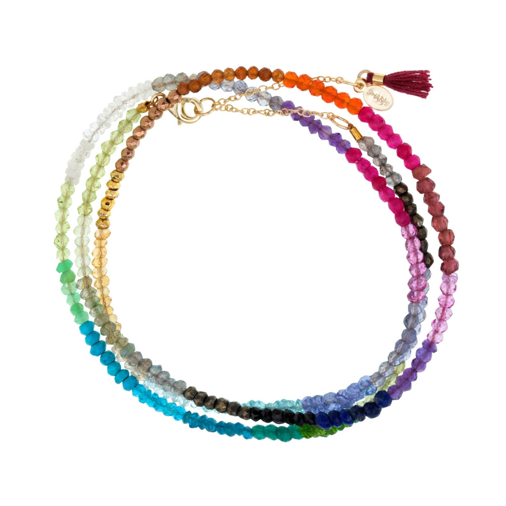 Shashi, Eliza Wrap Bracelet in Ombre, Tomfoolery