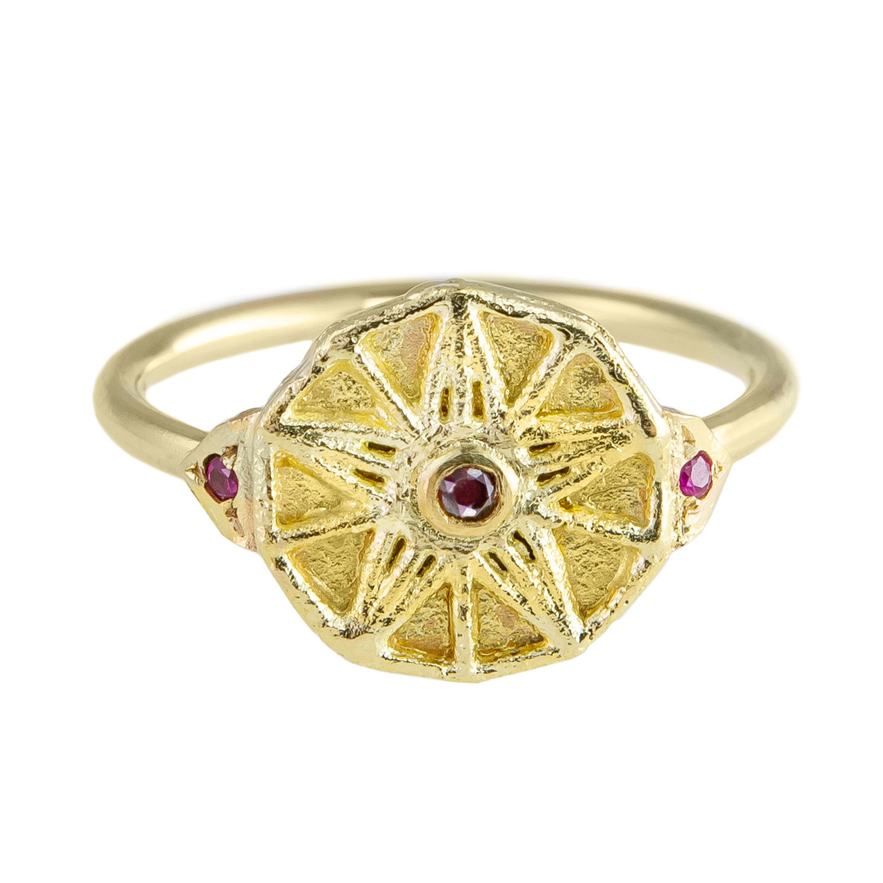 tomfoolery: Coin Ruby Ring