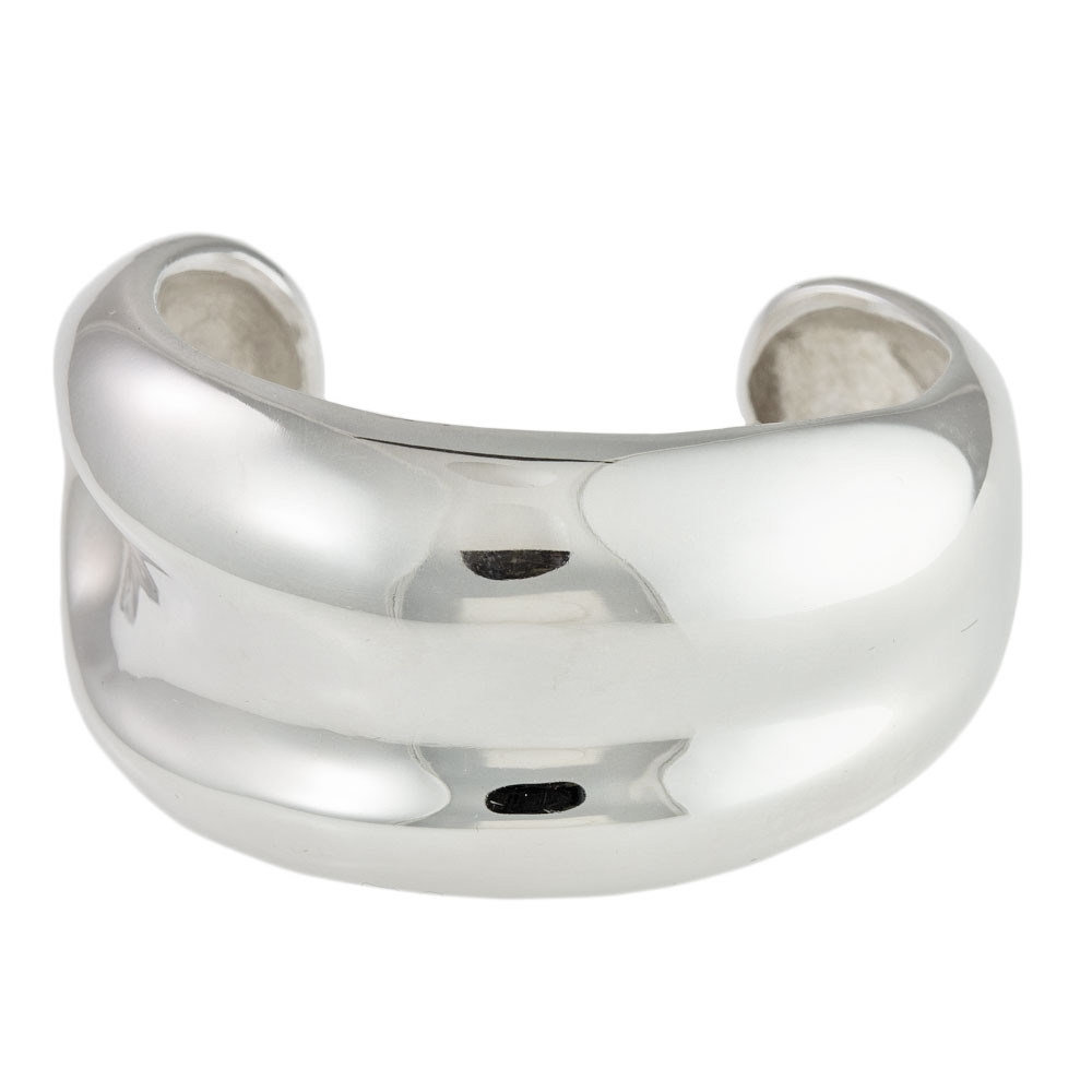 leigh miller cuff bangle silver