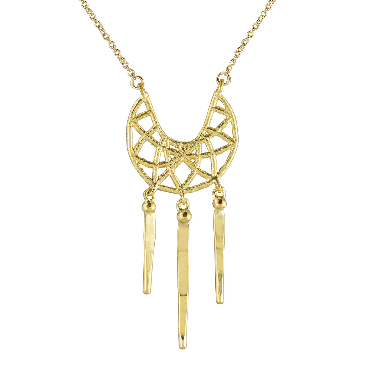 Claire MacFarlane: Dream Catcher Necklace, tomfoolery