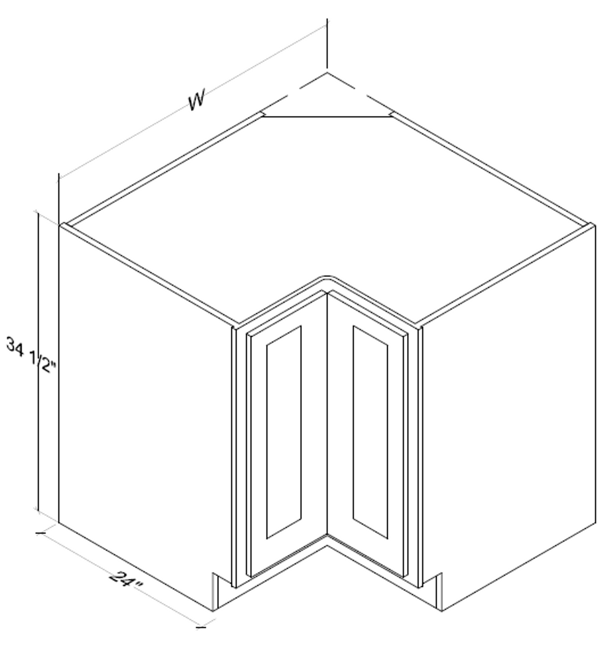 Lazy Susan Base Premium Choice SC