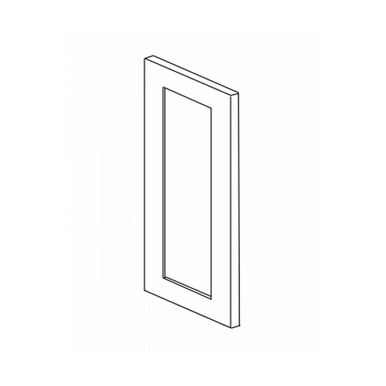 Light Gray Beveled Tall Deco Door 90"