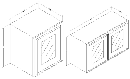 15" High Stacker Wall Cabinet 15" High Stacker Wall Cabinet