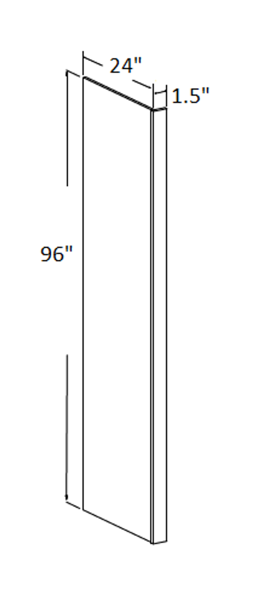Frameless - Refrigerator End Panel - Premium Finish