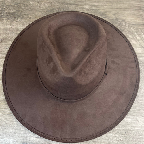 Cocoa Vegan Felt Hat (Blank)