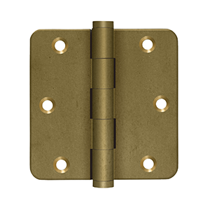 Deltana 3-1/2" x 3-1/2" x 1/4" Radius Hinges (DSB35R410BM-R)