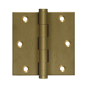 Deltana 3-1/2" x 3-1/2" Square Hinges (DSB3510BM)