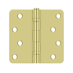 Deltana 4" x 4" x 1/4" Radius Hinge, Ball Bearings, Residential