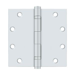 Deltana 5" x 5" Square Corners, Heavy Duty, Ball Bearing – Steel Hinges