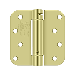 Deltana 4" x 4" x 5/8" Spring Hinge, UL Listed