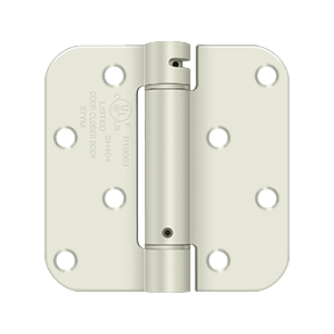 Deltana 4" x 4" x 5/8" Spring Hinge Benchmark, UL Listed