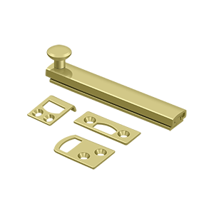 Deltana 4" Surface Bolt, Concealed Screw, HD