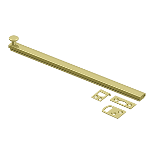 Deltana 12" Surface Bolt, Concealed Screw, HD