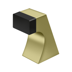 Deltana Floor Door Bumper 2-1/2", Contemporary, Solid Brass