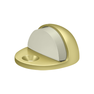 Deltana Dome Stop Low Profile, Solid Brass – Floor Bumpers