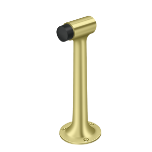 Deltana Floor Mount, 8" Bumper, HD, Solid Brass