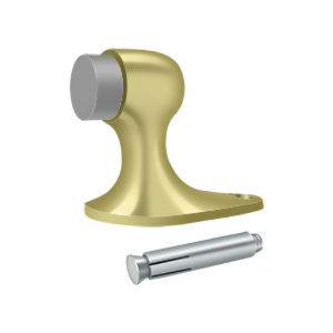 Deltana Floor Door Bumper 2-1/8", Solid Brass