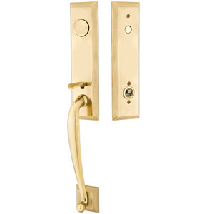 Emtek Dummy Adams Handleset with Melon Knob
