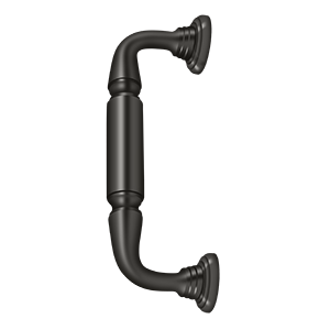 Deltana Door Pull w/ Rosette, 8"