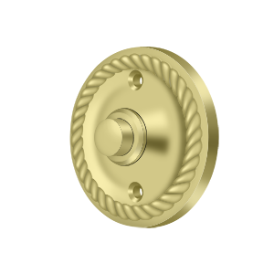 Deltana Bell Button, Round with Rope
