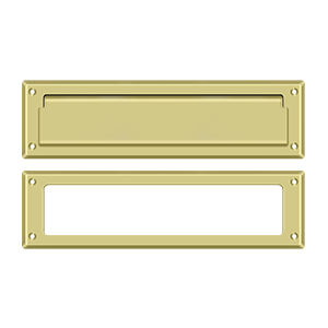 Deltana Mail Slot 13-1/8" with Interior Frame – Mail Slot & Sleeves