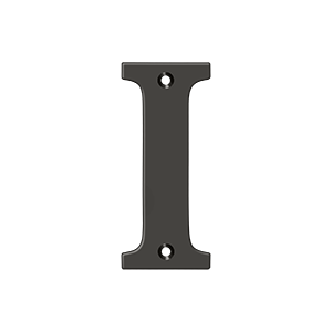 Deltana 4" Residential Letter I – Letters & Numbers