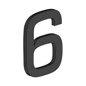 Deltana 4" Number 6, E Series With Risers, Stainless Steel