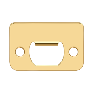Deltana Strike Plate, 2-1/4" x 1-1/2"
