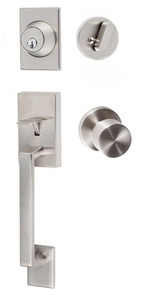 Sure-Loc Köln Solid Brass Handleset
